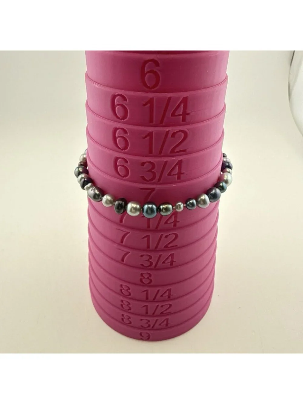 Honora Pearl Bracelet Stretch Set Lot of 5 Gray Oil Slick Multi Strands
